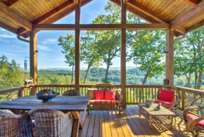 Bryson City Condo with Spectacular Views and Amenities